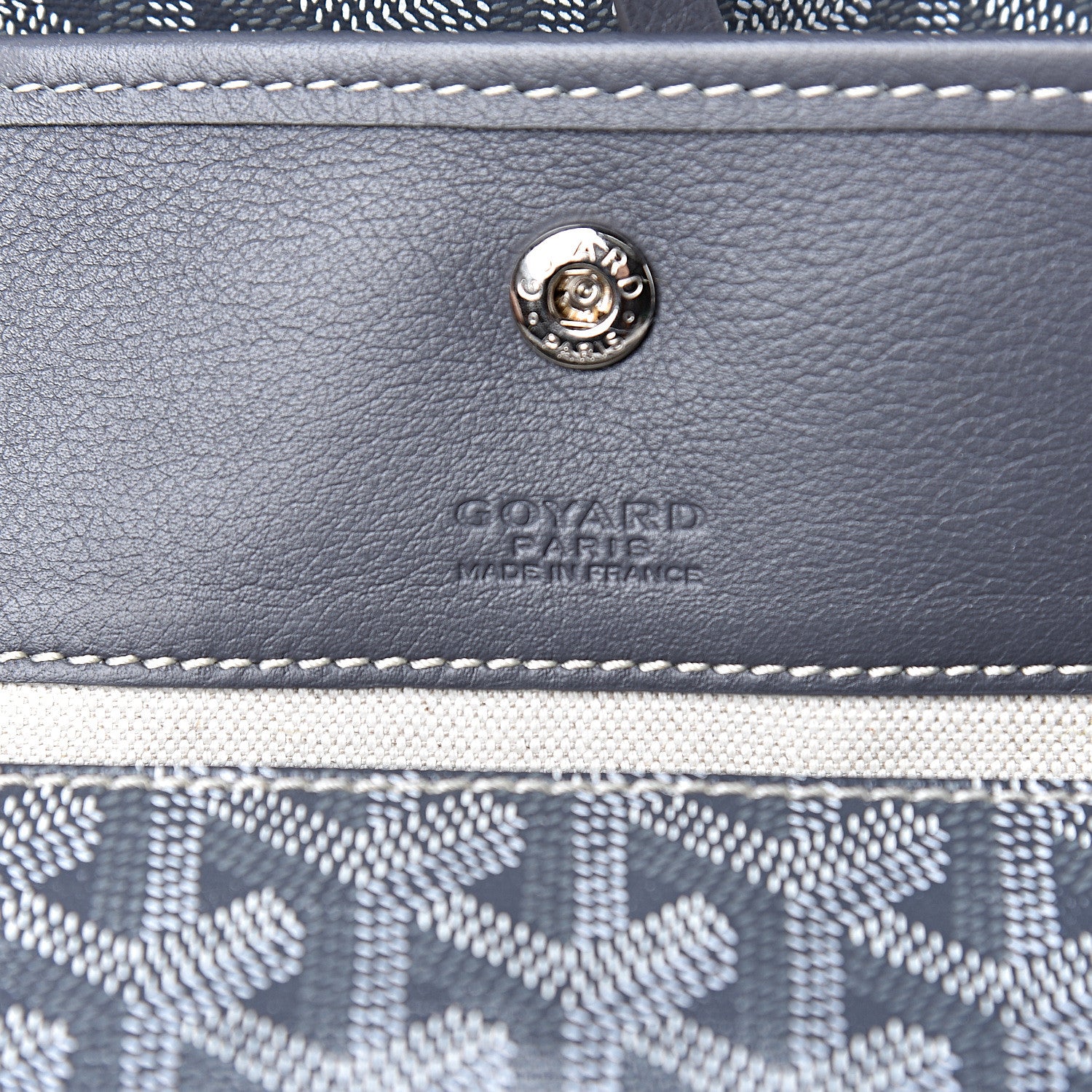 Goyard Goyardine Saint Louis GM Grey 7 of 16