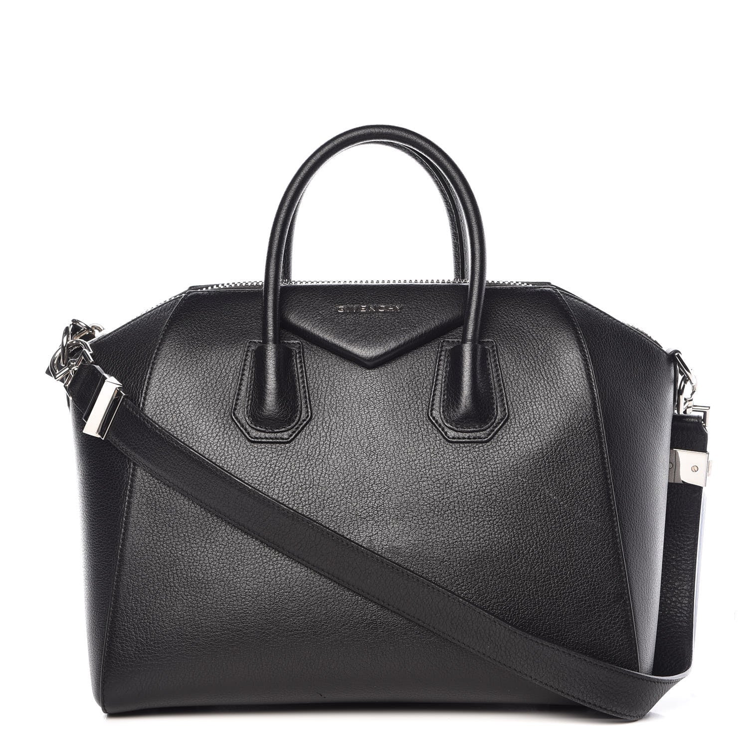 Givenchy Sugar Goatskin Medium Antigona Black 1 of 15