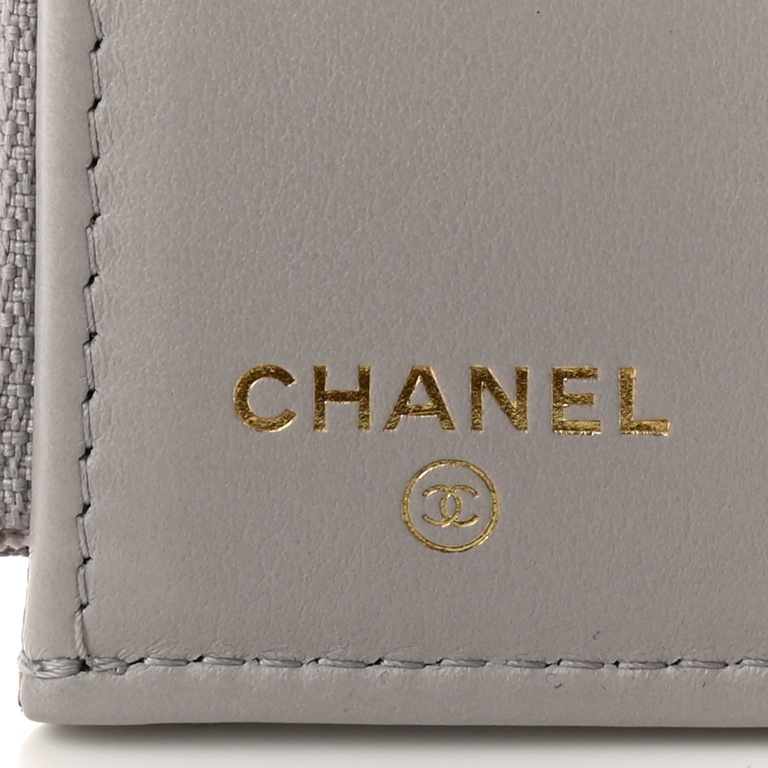 Chanel Caviar Quilted Small Flap Wallet Grey 6 of 9
