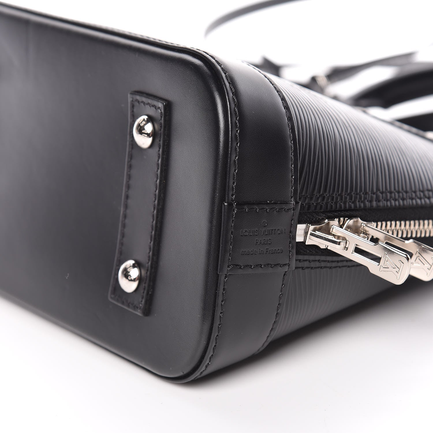 Louis Vuitton Epi Alma BB Black 9 of 10