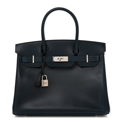 Hermes Box Birkin 30 Bleu De Prusse 1 of 11
