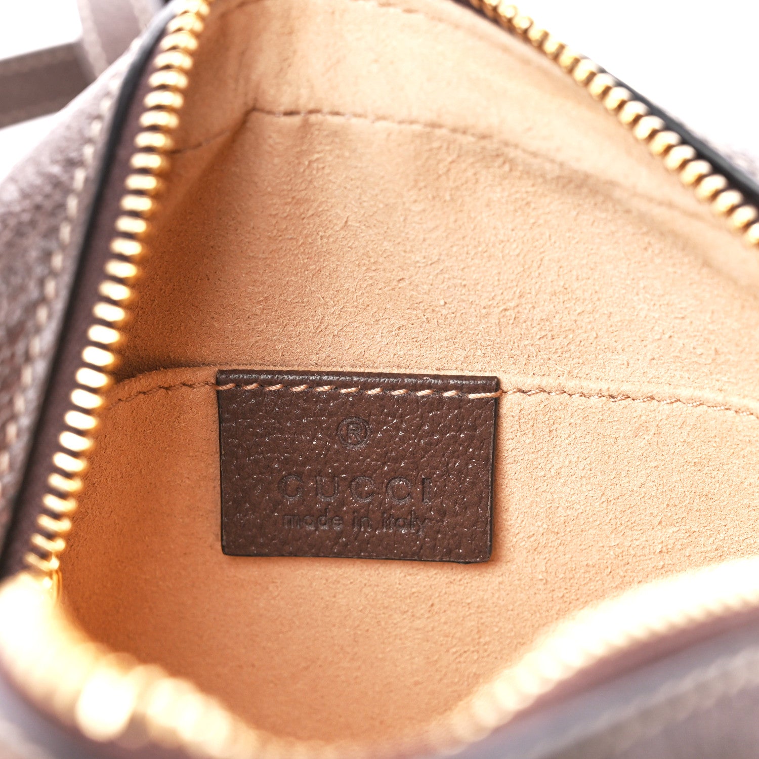 Gucci GG Supreme Monogram Web Mini Ophidia Shoulder Bag Brown 6 of 10