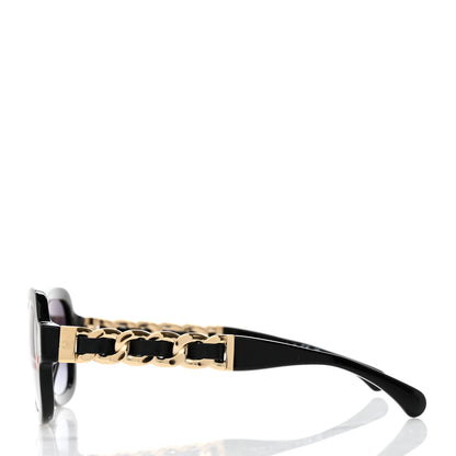 Chanel Acetate Chain Sunglasses 5465-Q Black 3 of 7