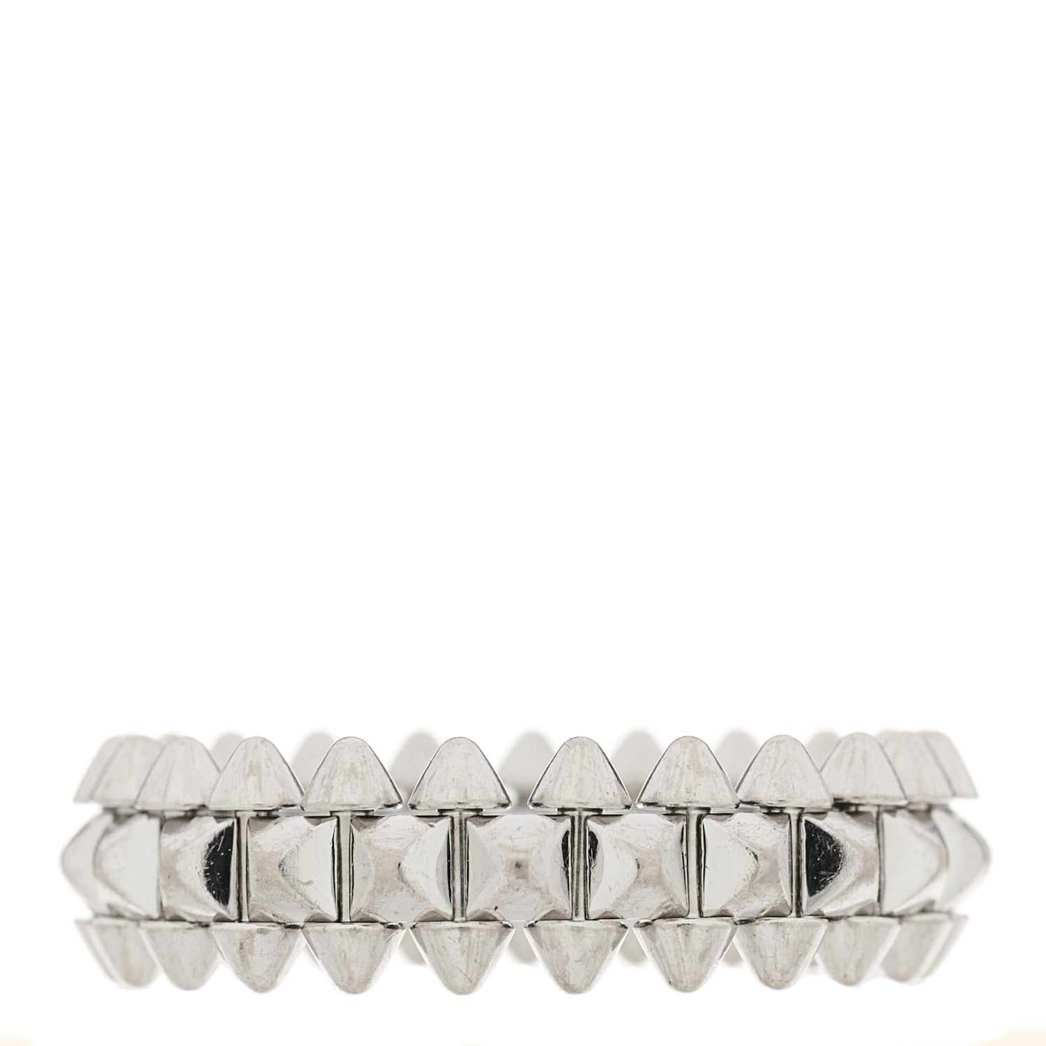Cartier 18K White Gold SM Clash De Cartier Ring 54 6.75 3 of 4