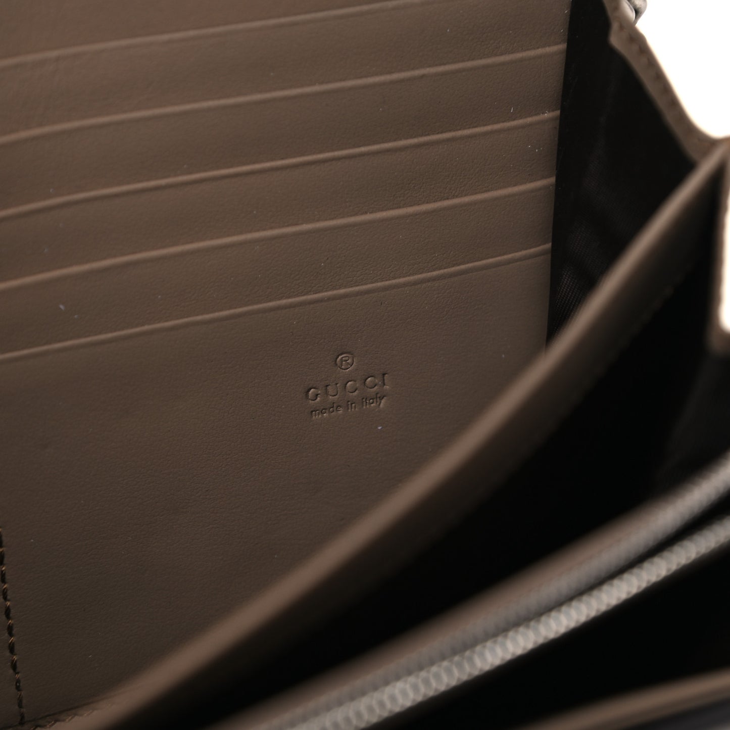 GG Supreme Monogram Dionysus Chain Wallet