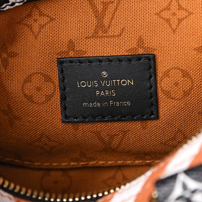 Louis Vuitton Monogram Giant Crafty Speedy Bandouliere 25 Creme Caramel 5 of 9