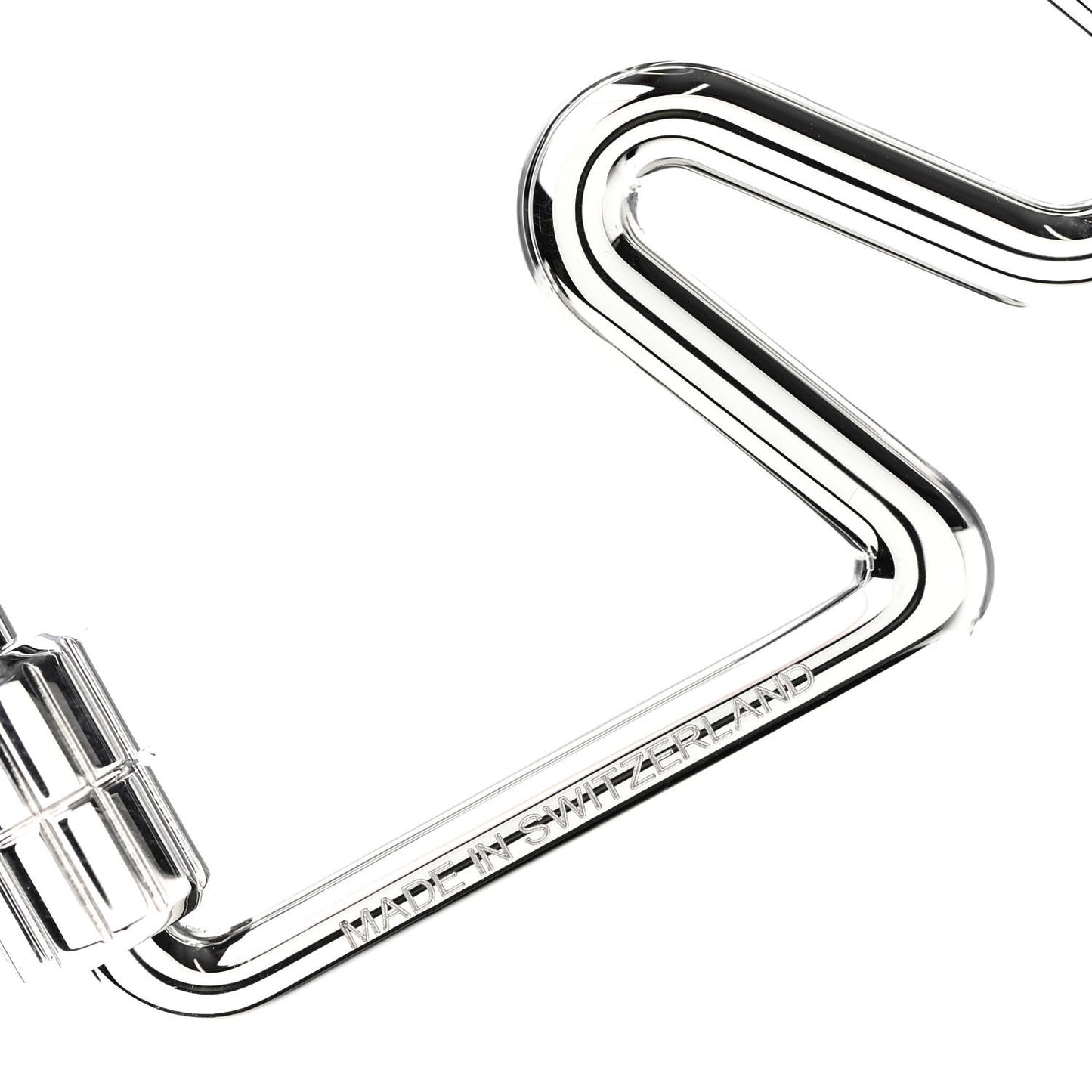 Palladium Cheval Key Ring