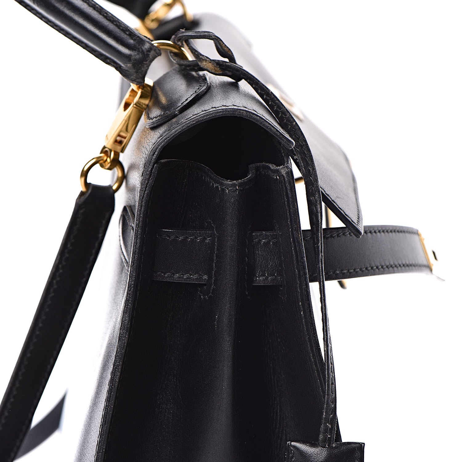 Hermes Box Kelly Sellier 32 Black 9 of 38