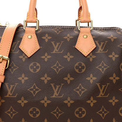 Louis Vuitton LOUIS VUITTON Monogram Speedy Bandouliere 25 7 of 9