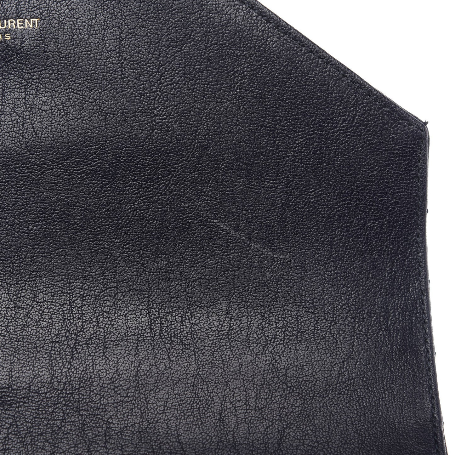 Sheepskin Matelasse Chevron Monogram Medium College Bag Deep Marine