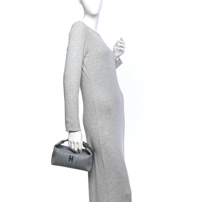 Hermes Wool Small Bride-A-Brac H Natte Pouch Bleu Abysse 2 of 9