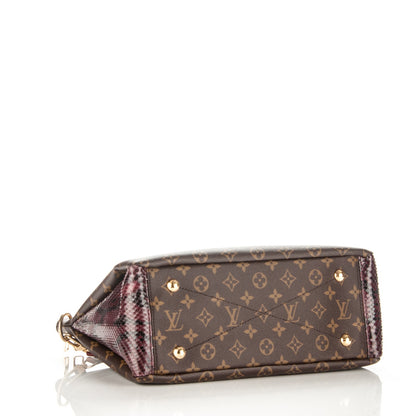 Louis Vuitton Python Monogram Pallas Bordeaux 4 of 7