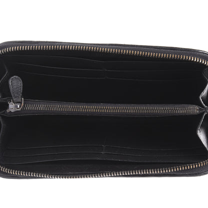Bottega Veneta Nappa Intrecciato Zip Around Wallet Black 4 of 8