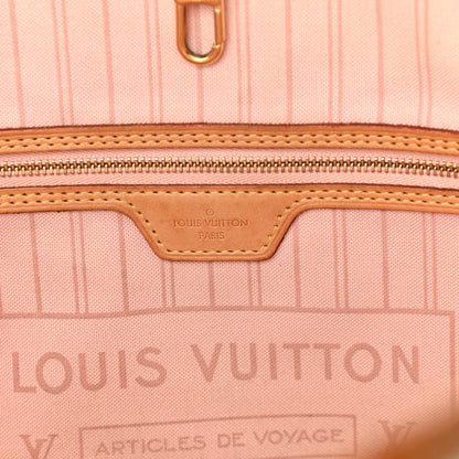 Louis Vuitton Damier Azur Tahitienne Neverfull MM 6 of 13