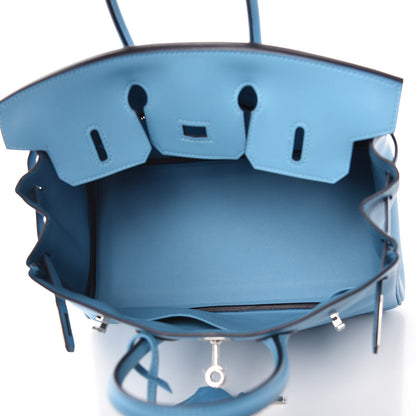 Hermes Swift Birkin 25 Bleu Du Nord 9 of 37
