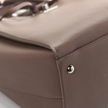 Louis Vuitton Calfskin Lockmeto Taupe Glace 9 of 12