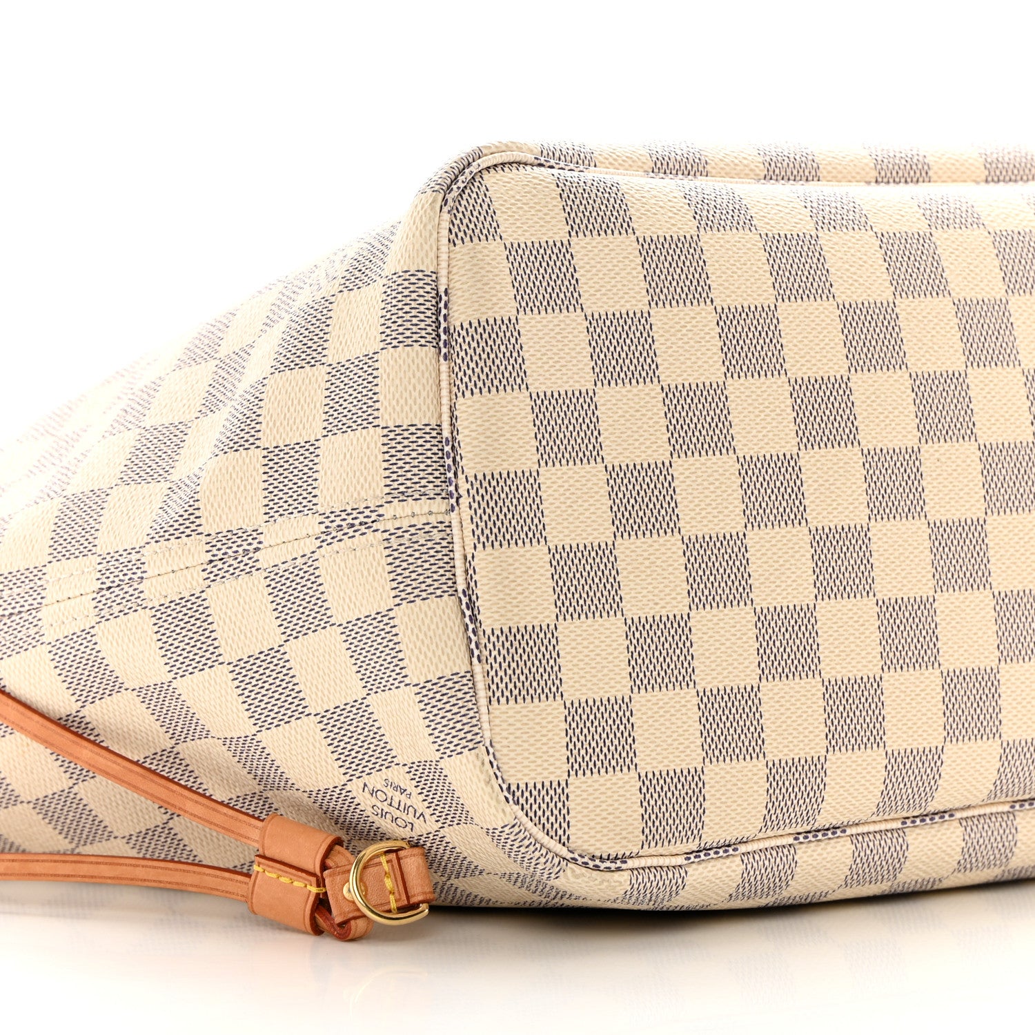 Louis Vuitton Damier Azur Neo Neverfull MM Rose Ballerine 8 of 17