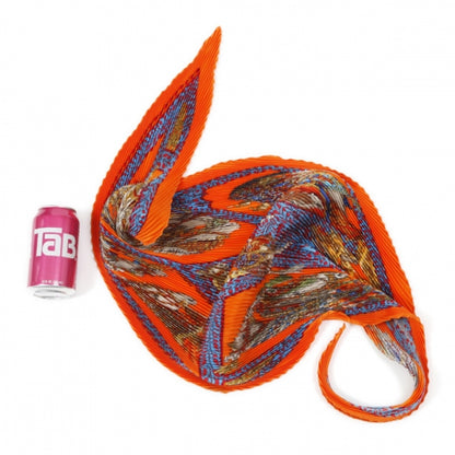 Hermes Silk Plisse La Danse Du Cheval Marwari Scarf 2 of 7