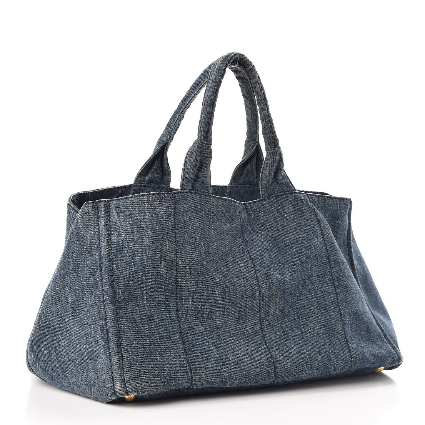Denim Logo Tote