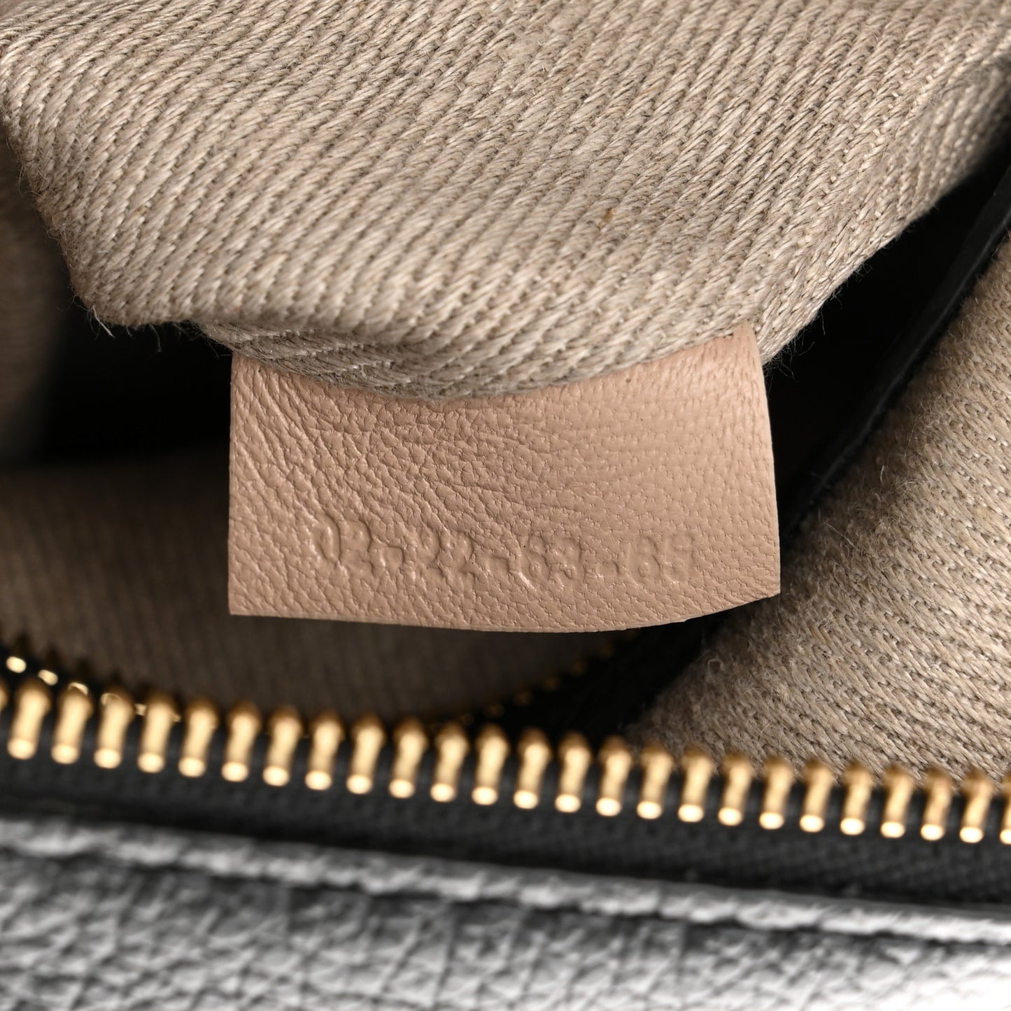 Calfskin Small Marcie Satchel Black