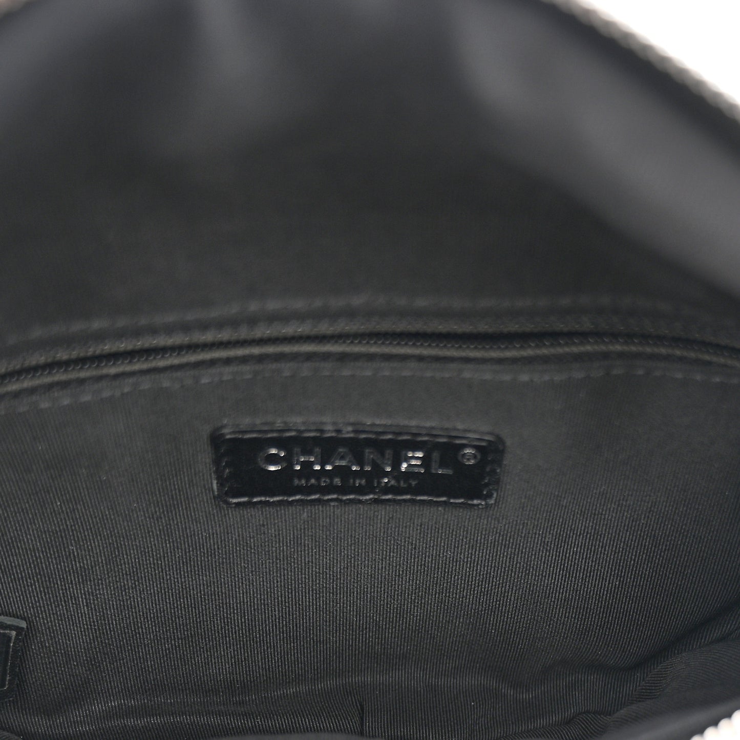 Calfskin Chain 20s Signe Waist Bag Black