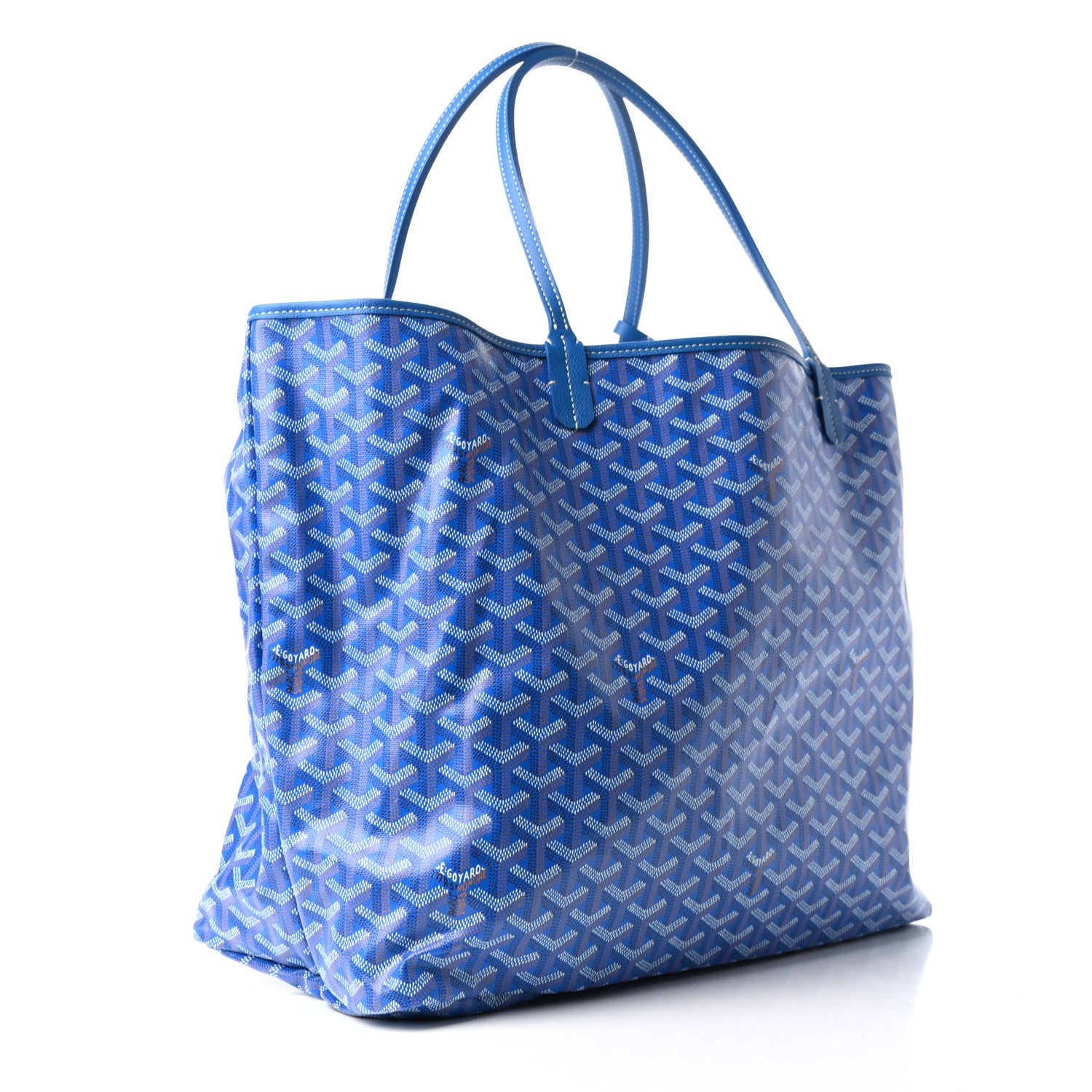 Goyard Goyardine Saint Louis GM Sky Blue 3 of 9