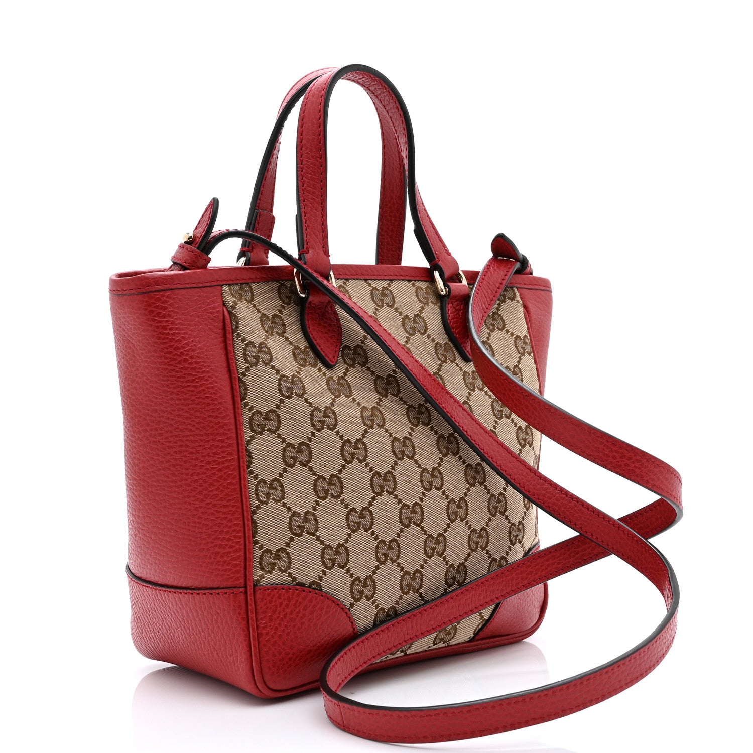 Gucci Monogram Small Bree Tote Red 3 of 11