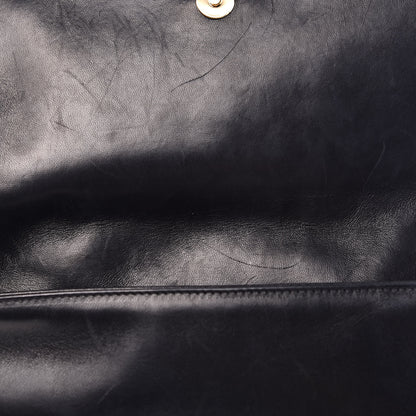 Chanel Lambskin Quilted CC Chocolate Bar Flap Black 7 of 14