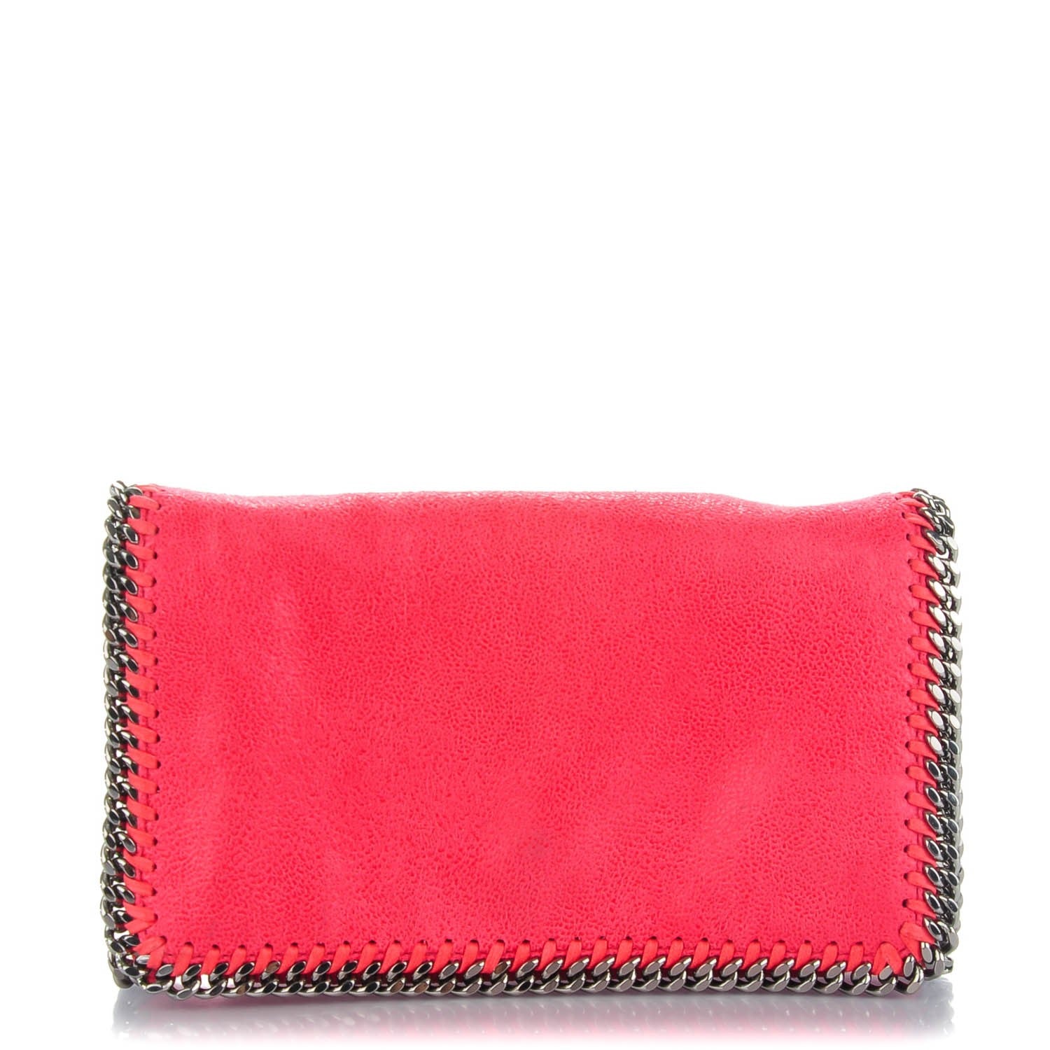 Stella McCartney Shaggy Deer Falabella Crossbody Bag Cherry 1 of 7