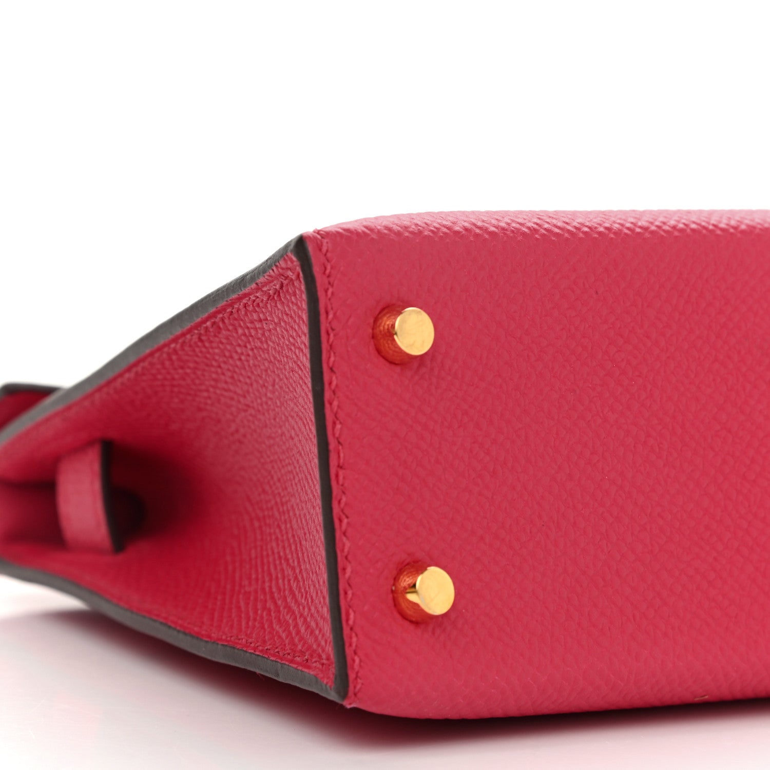 Hermes Epsom Mini Kelly Sellier 20 Rose Extreme 9 of 12