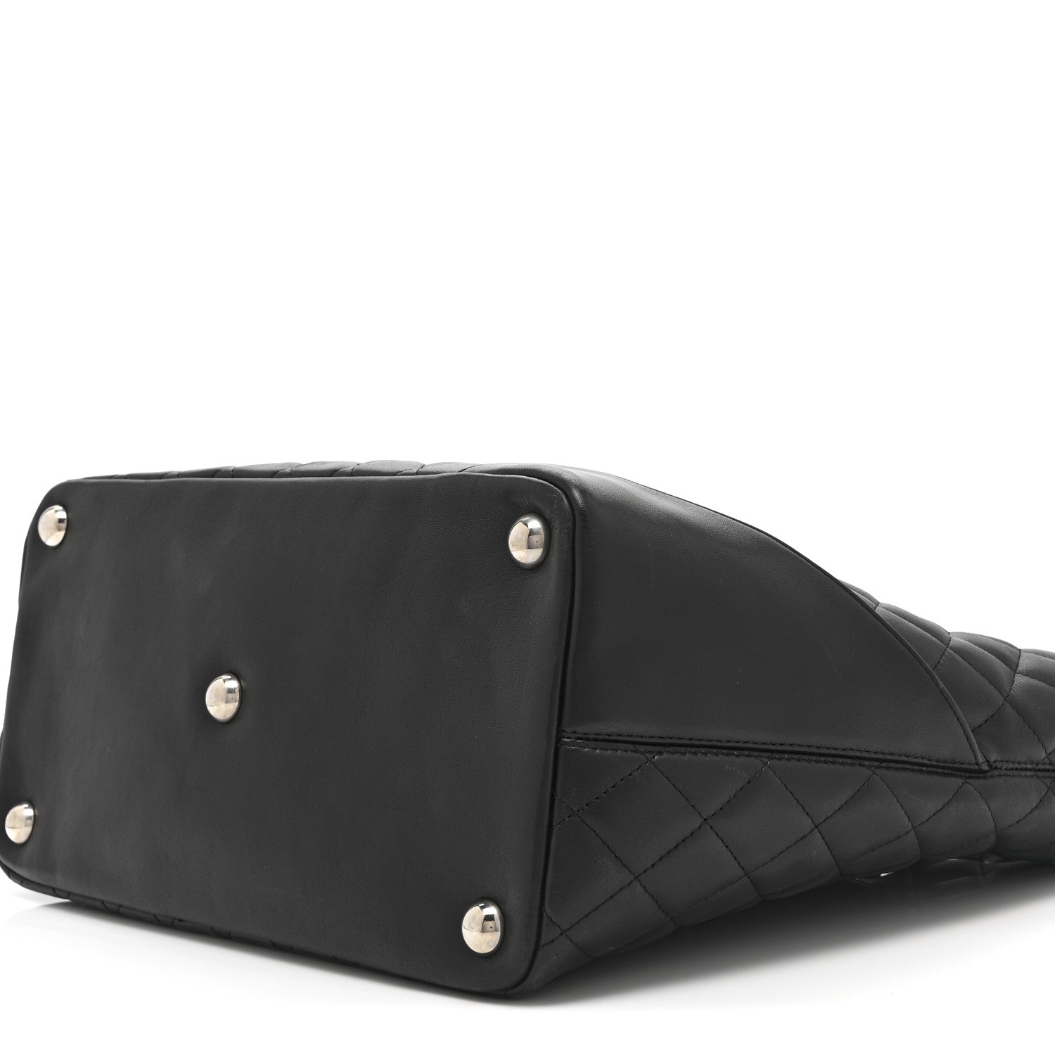 Chanel Calfskin Quilted Large Cambon Tote Black 10 of 10