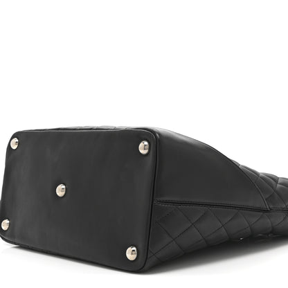 Chanel Calfskin Quilted Large Cambon Tote Black 10 of 10