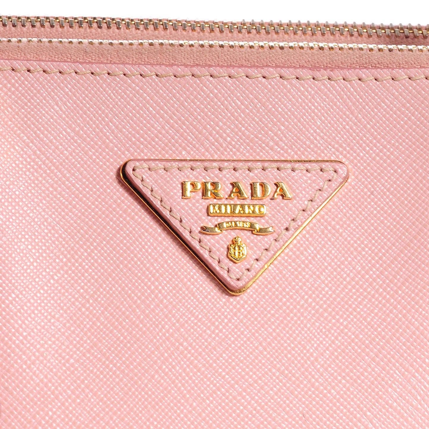 Saffiano Lux Small Double Zip Tote Orchidea