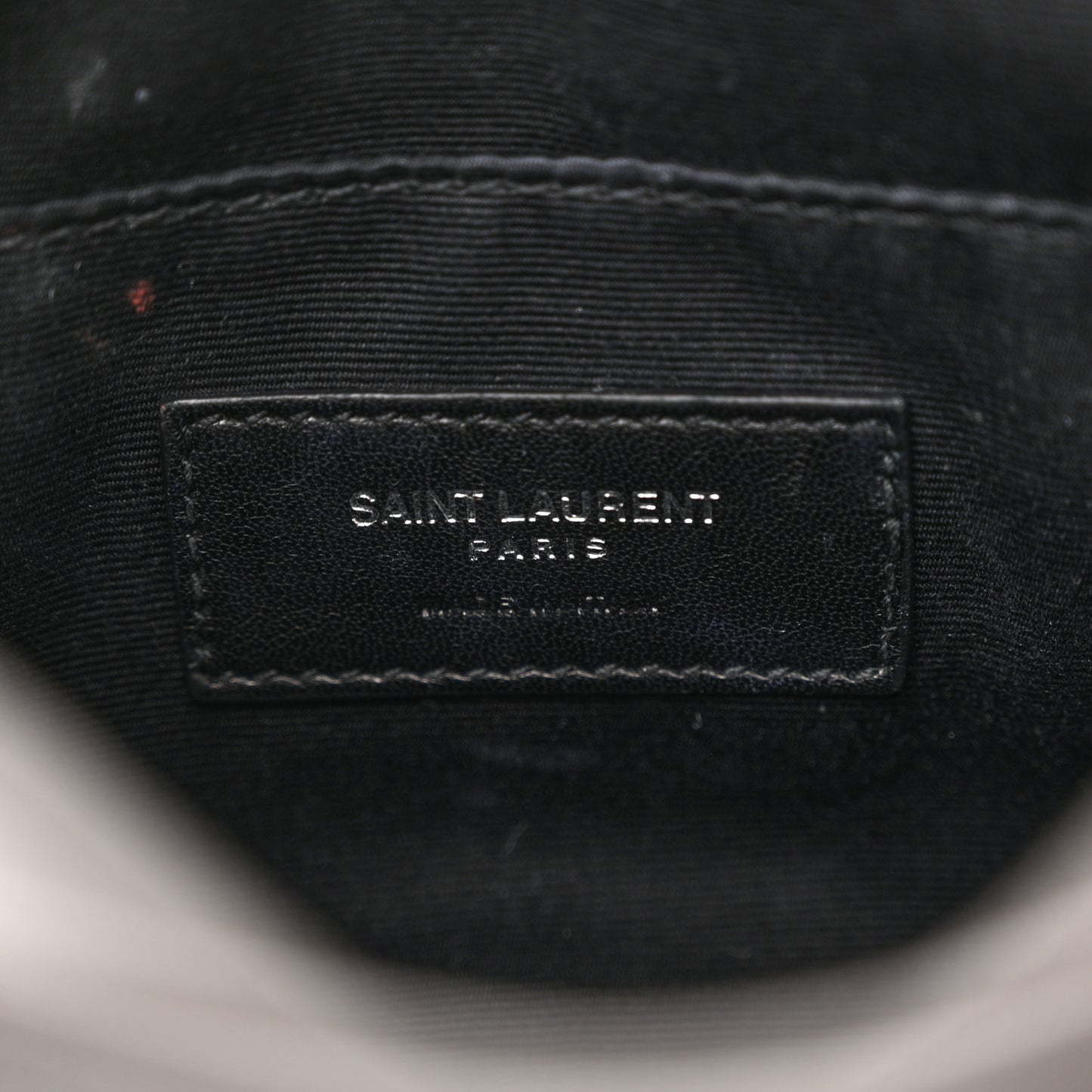 Lambskin Monogram Lou Belt Bag Asphalt