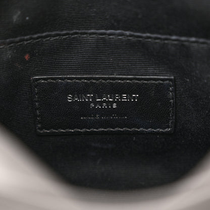 Saint Laurent Lambskin Monogram Lou Belt Bag Asphalt 6 of 16