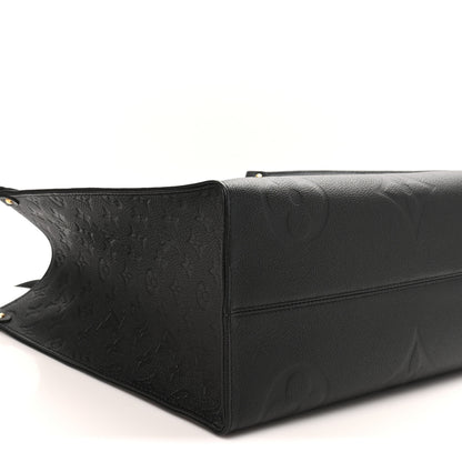 Louis Vuitton Empreinte Monogram Giant Onthego GM Black 7 of 9