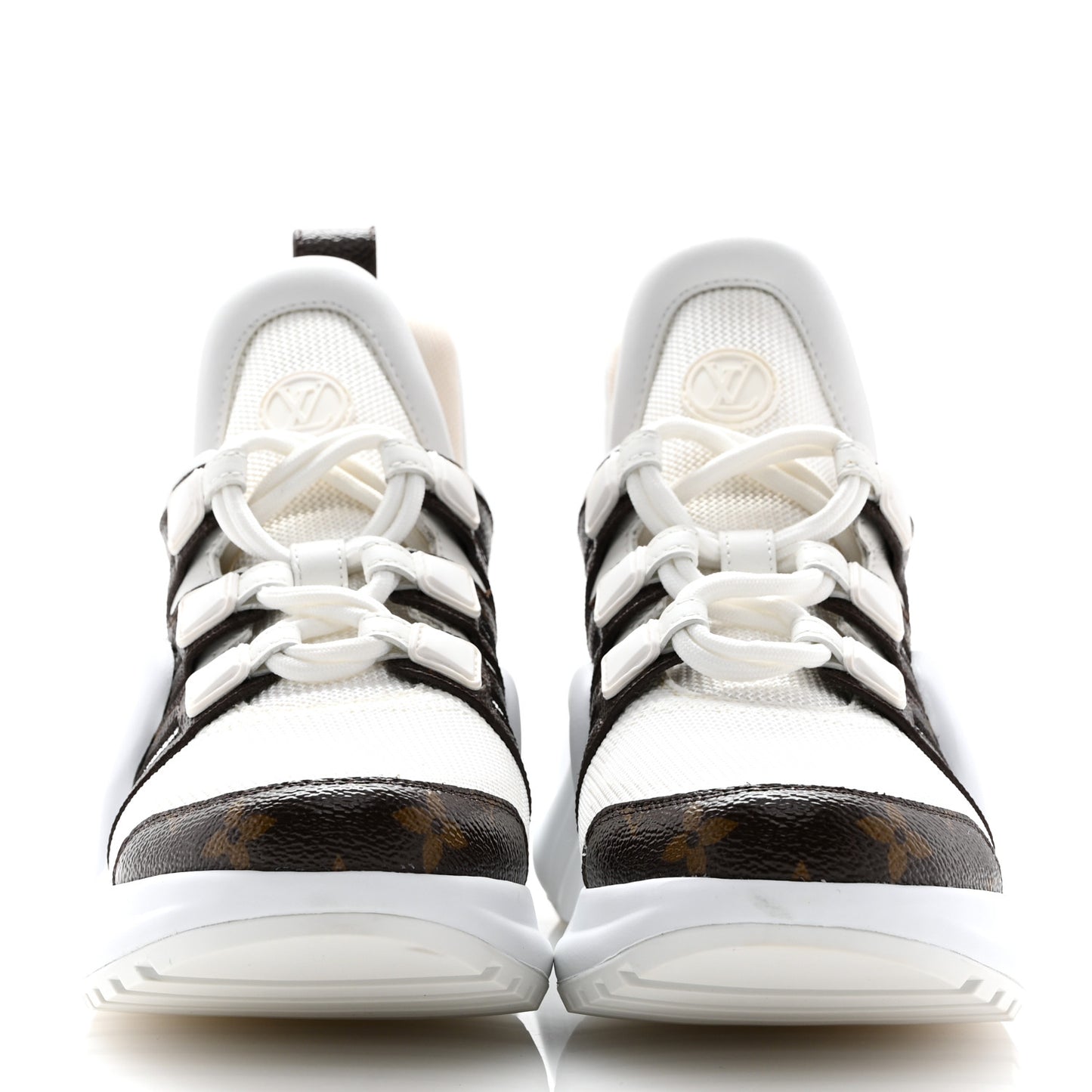 Patent Monogram LV Archlight Sneakers 37 White