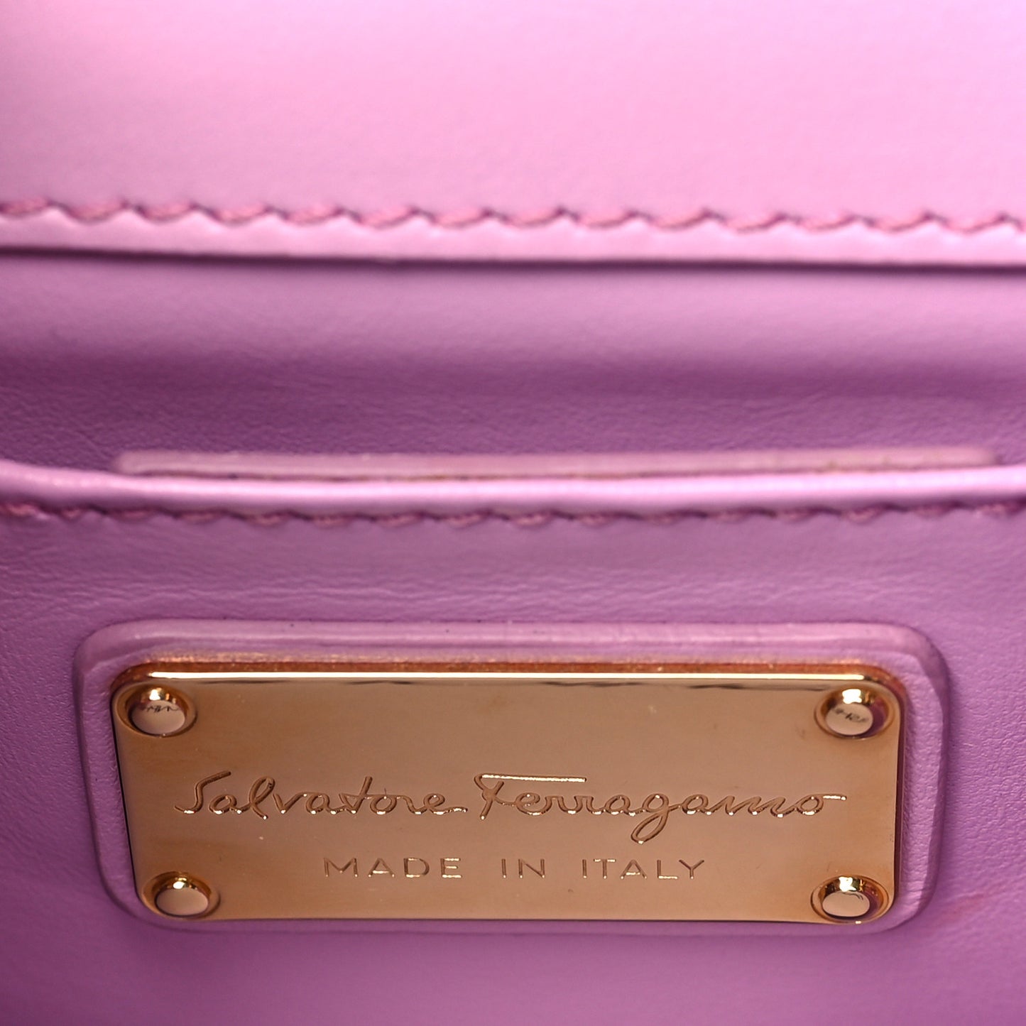 Calfskin Thalia Flap Shoulder Bag Rhododendron