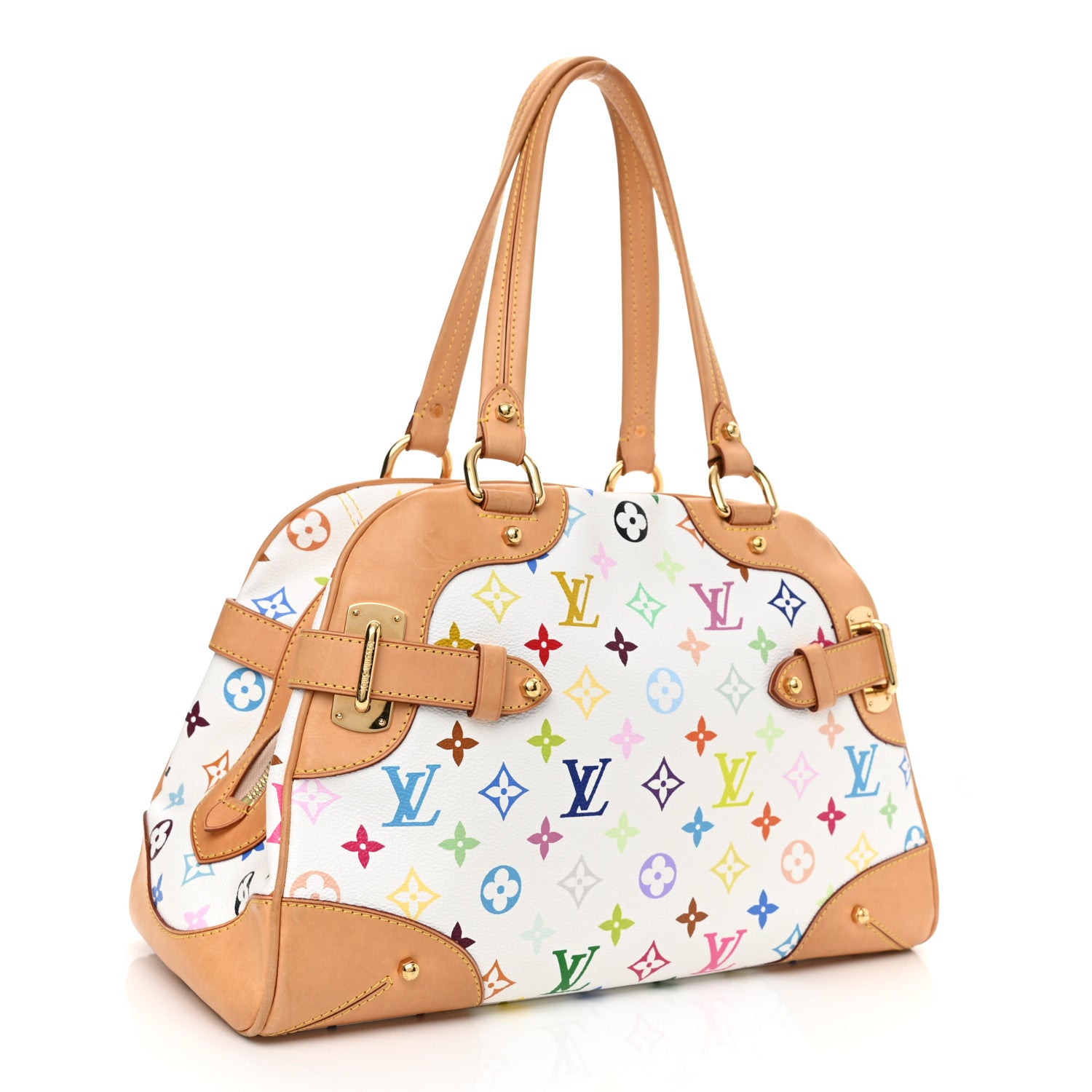 Louis Vuitton Monogram Multicolor Claudia White 3 of 10