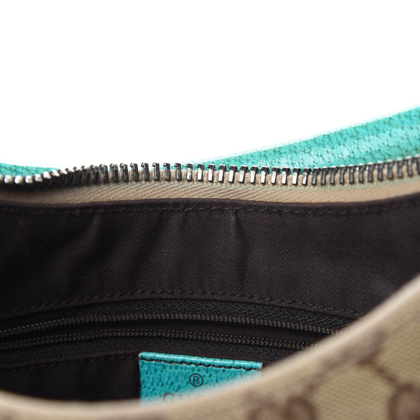Monogram Classic Ring Hobo Turquoise