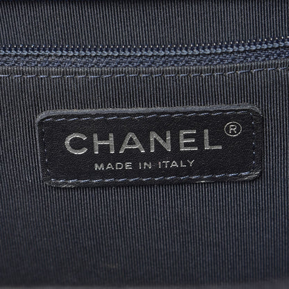 Chanel Caviar Quilted Flap Tote Marine 6 of 8