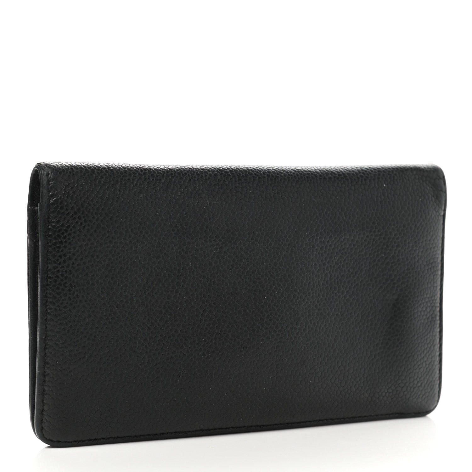 Chanel Caviar Timeless CC Yen Wallet Black 3 of 8