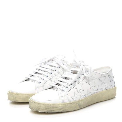 Saint Laurent Nappa Star Court Sneakers 37 White 3 of 10