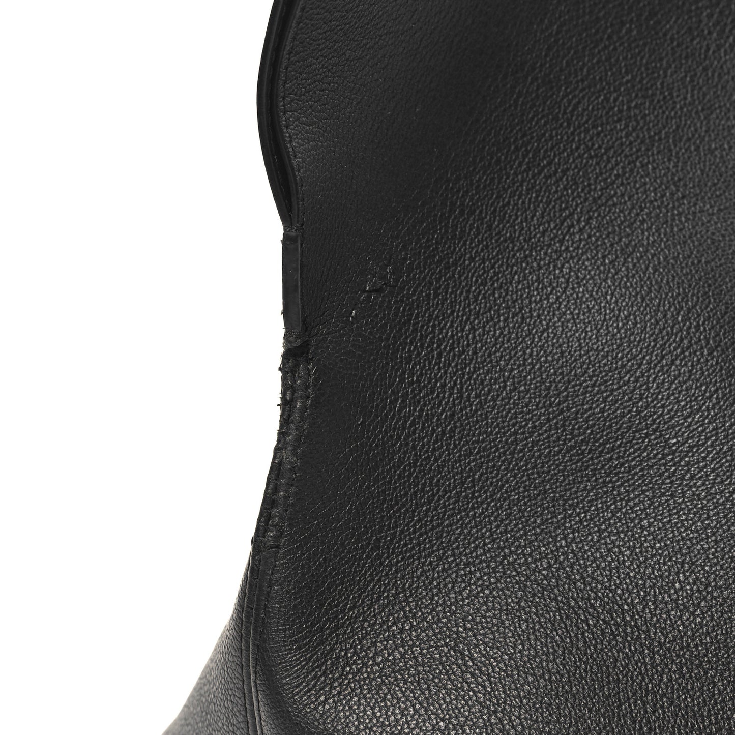 Calfskin Large Society Tote Black