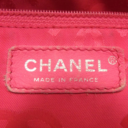 Chanel Calfskin Quilted Large Cambon Flap Black White 9 of 13