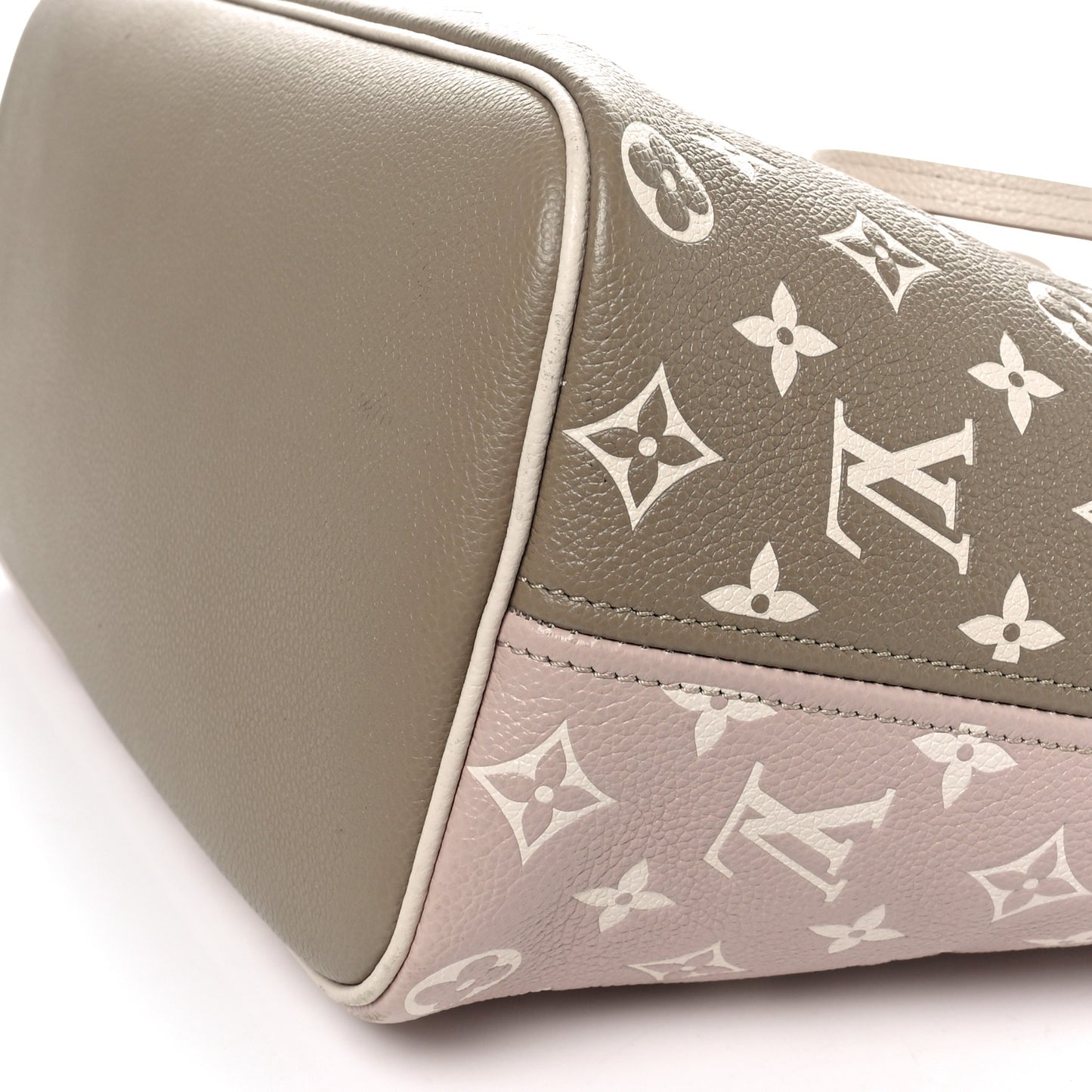 Empreinte Monogram Spring In The City Neverfull MM Kaki Beige Cream