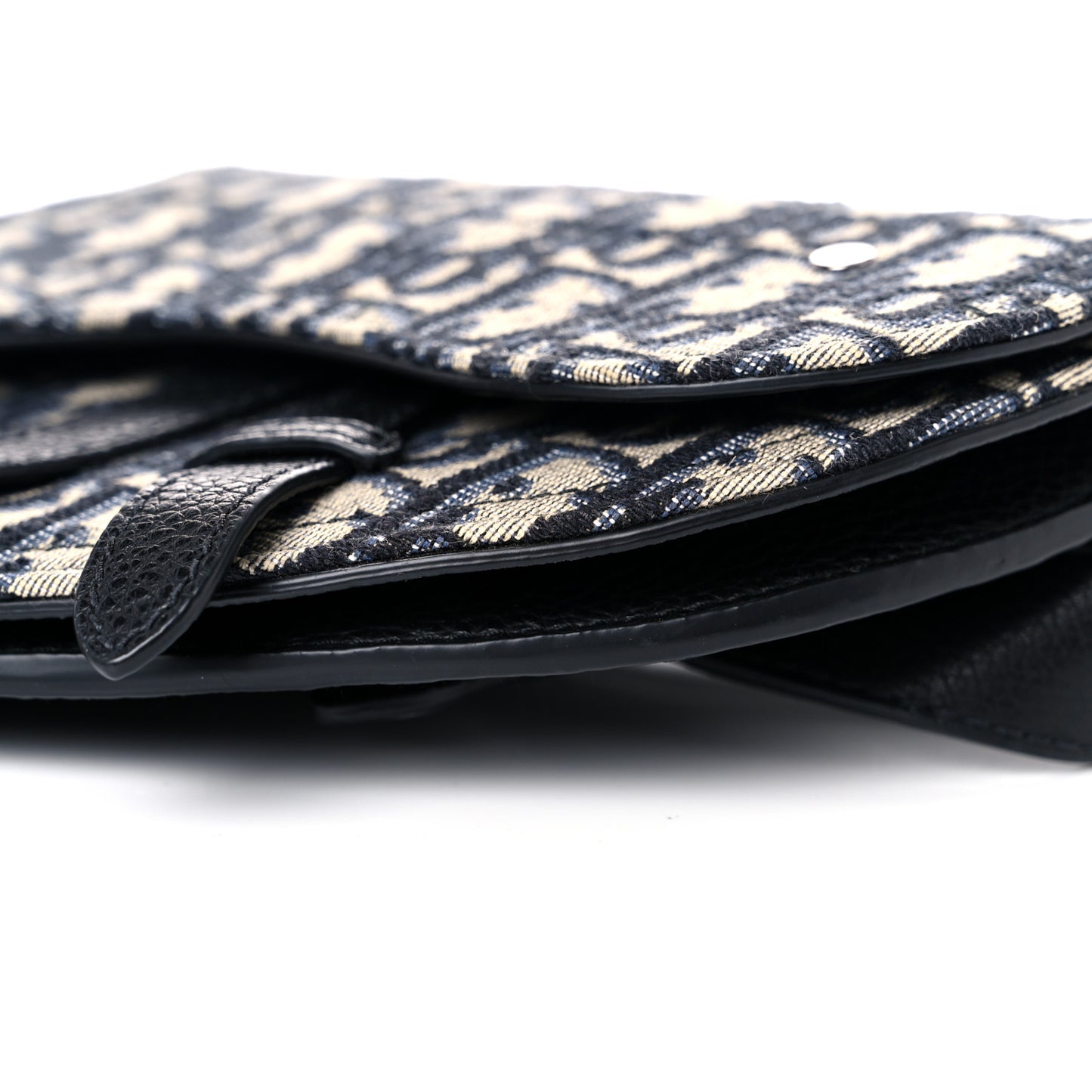 HOMME Oblique Saddle Belt Bag Blue