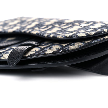 Christian Dior HOMME Oblique Saddle Belt Bag Blue 7 of 8