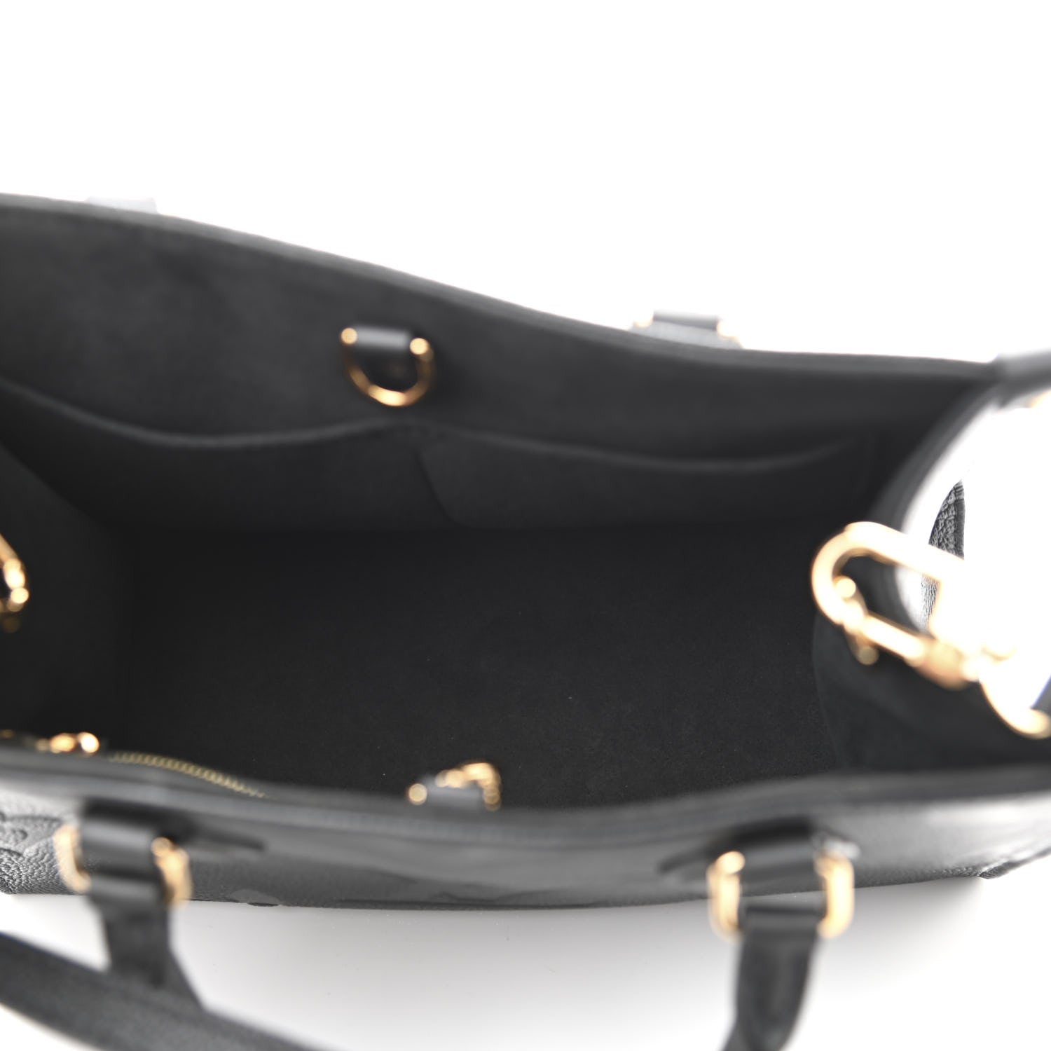 Louis Vuitton Empreinte Monogram Giant Onthego PM Black 5 of 9