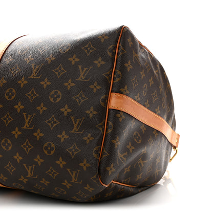 Louis Vuitton Monogram Keepall Bandouliere 55 9 of 9